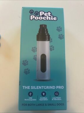 The SilentGrind Pro Dog Nail Grinder - Teal/Black